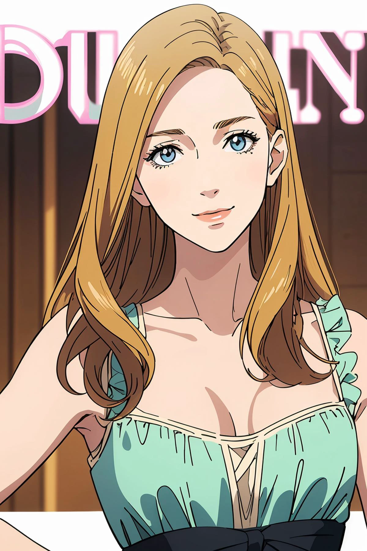 8k high quality detailed,highres,anime,comic,detailed image,
(an illustration of a age girl posing,an illustration of girl,teengirl,magazine_sheet),(magazine_illustration),
(, satouyouko,1girl,long hair,brown|blonde hair,lips,medium breasts),Sweet Smile,detailed_face,
((flexing):0.8),
((, ([ballgown|dirndl]::0.88),ballgown,dirndl):0.85),(,realistic clothing texture,realistic_skin_texture),<lora:SatouYouko:0.6>,<lora:edgBavarianGown:0.45>,<lora:more_details:0.2>
