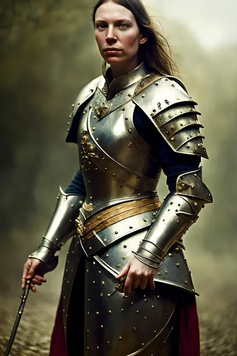 1 female warrior, beautiful , french
armor, medieval,
( Alyssa Monks),
(masterpiece, best quality:1.3),