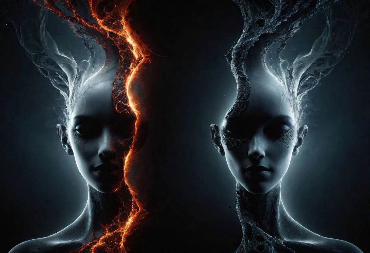 Dark abstract duality