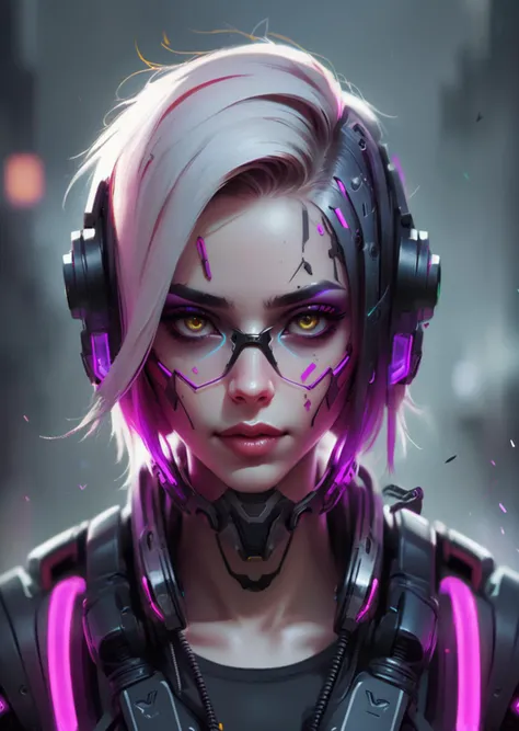 1girl,
vi \(league of legends\),
cyberpunk, dystopia, grungy, industrial, messy, science-fiction
detailed background, depth of field, 3D-rendering, characters,
( anime by Benedick Bana )