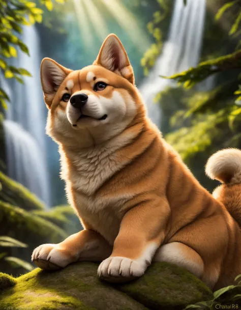 ethereal fantasy concept art of (a cute shiba inu puppy), epic overgrown temple ruin, epic scene, lush plants,dynamic camera, backlight, (close up:1.3), high quality photography, 3 point lighting, flash with softbox, 4k, Canon EOS R3, hdr, smooth, sharp focus, high resolution, award winning photo, 80mm, f2.8, bokeh
BREAK
(masterpiece, best quality, ultra realistic, 4k, 2k, (intricate, high detail:1.2), film photography, soft focus,
RAW photo, photorealistic, analog style, subsurface scattering, photorealism, absurd res), high quality photography, 3 point lighting, flash with softbox, 4k, Canon EOS R3, hdr, smooth, sharp focus, high resolution, award winning photo, 80mm, f2.8, bokeh . magnificent, celestial, ethereal, painterly, epic, majestic, magical, fantasy art, cover art, dreamy