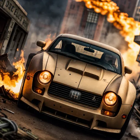 ((detailed dieselpunk sports cars)), destroyed city after nuclear blast, post apocalyptic, warzone, fire , smoke
BREAK
(masterpiece, best quality, ultra realistic, 4k, 2k, (intricate, high detail:1.2), film photography, soft focus,
RAW photo, photorealistic, analog style, subsurface scattering, photorealism, absurd res), ((closeup)), high quality photography, 3 point lighting, flash with softbox, 4k, Canon EOS R3, hdr, smooth, sharp focus, high resolution, award winning photo, 80mm, f2.8, bokeh
