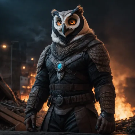 ((detailed owl bear)), wearing runes armor, ragnark, destroyed city after nuclear blast flodded with ((black water:1.2)), post apocalyptic, warzone, fire , smoke
BREAK
(masterpiece, best quality, ultra realistic, 4k, 2k, (intricate, high detail:1.2), film photography, soft focus,
RAW photo, photorealistic, analog style, subsurface scattering, photorealism, absurd res), high quality photography, 3 point lighting, flash with softbox, 4k, Canon EOS R3, hdr, smooth, sharp focus, high resolution, award winning photo, 80mm, f2.8, bokeh