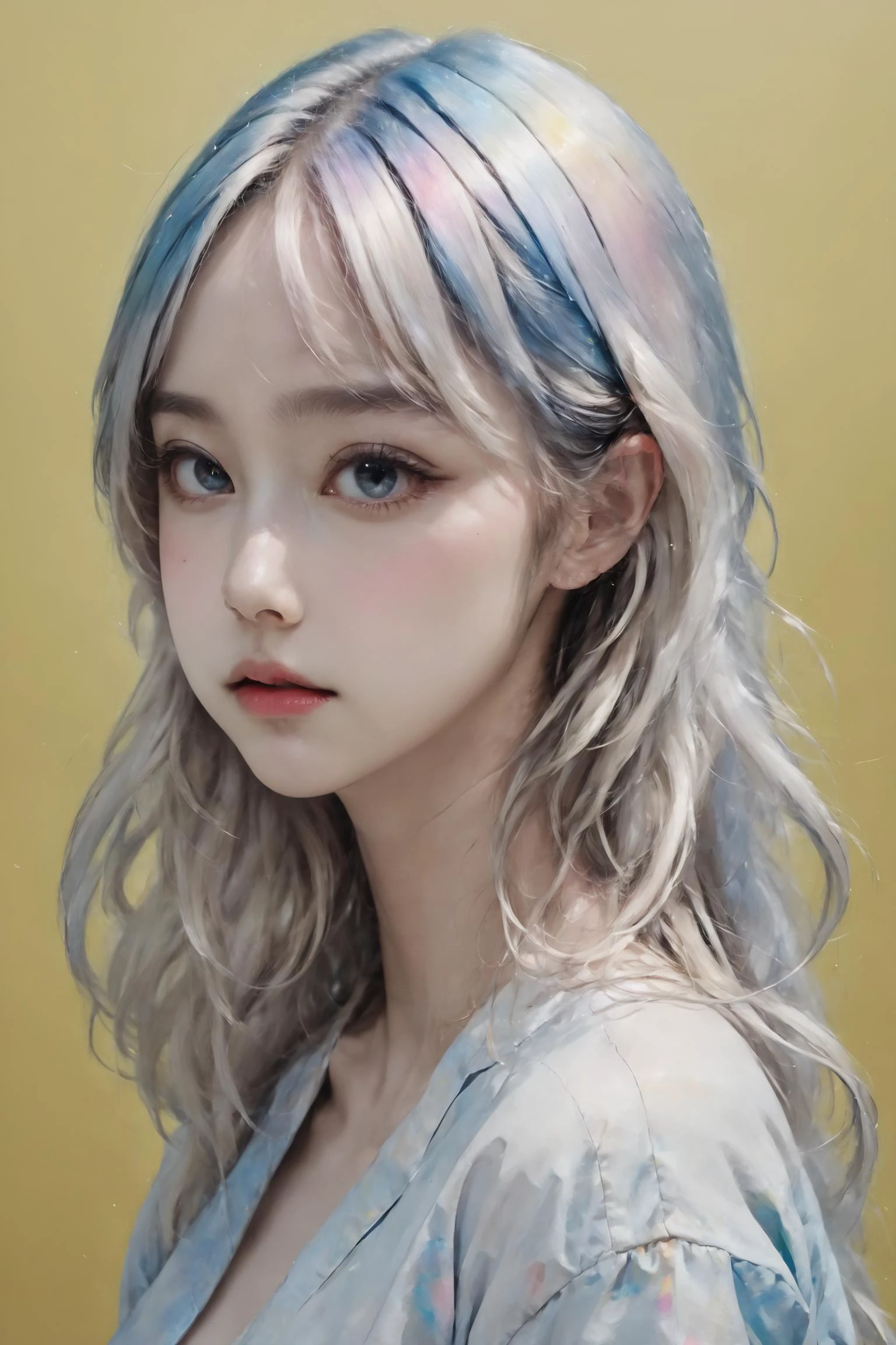 iridescent painting, prismatic, holographic, chromatic aberration,
masterpiece, best quality, 1girl, <lora:kwFemale_Beta40-SDXL_v1:1>, chinese,cleavage