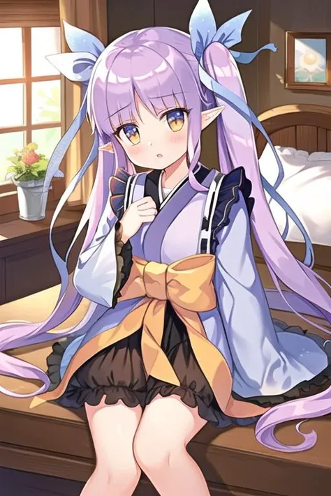 masterpiece, best quality, ultra detail,(1girl),bedroom,2_kyoka,butterfly