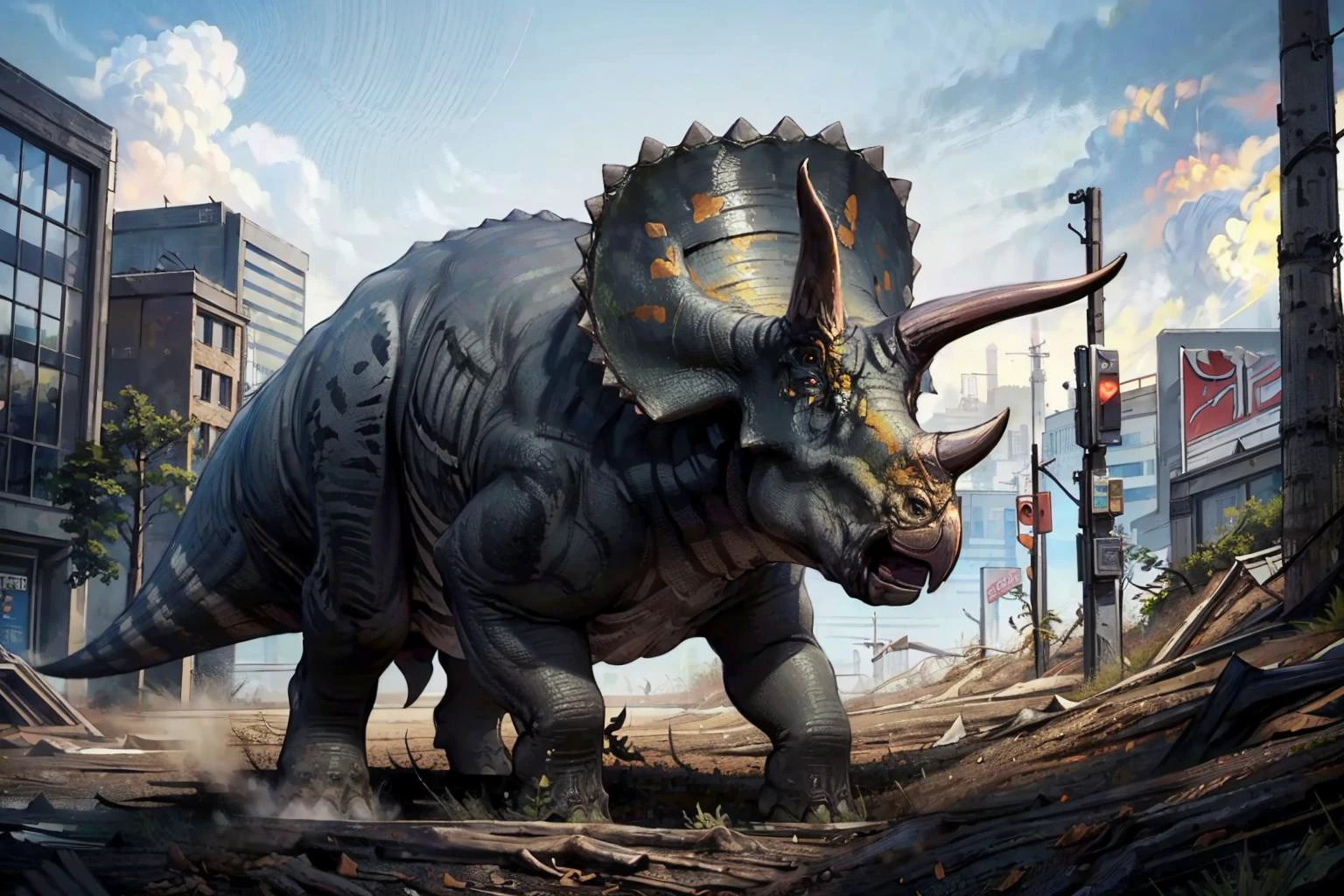 [Experimental] Triceratops (Dinosaur)