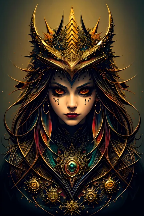 Dragon Abstract style (masterpiece:1.3), ((((best quality)))), intricate details, ((hyperdetailed abstract art)), imitation of life, unnatural horse selection, sinister design, incarnation of menace, <lora:add_detail:0.5> . Non-representational, colors and shapes, expression of feelings, imaginative, highly detailed . Non-representational, colors and shapes, expression of feelings, imaginative, highly detailed