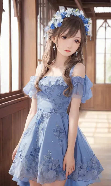 1girl, dress