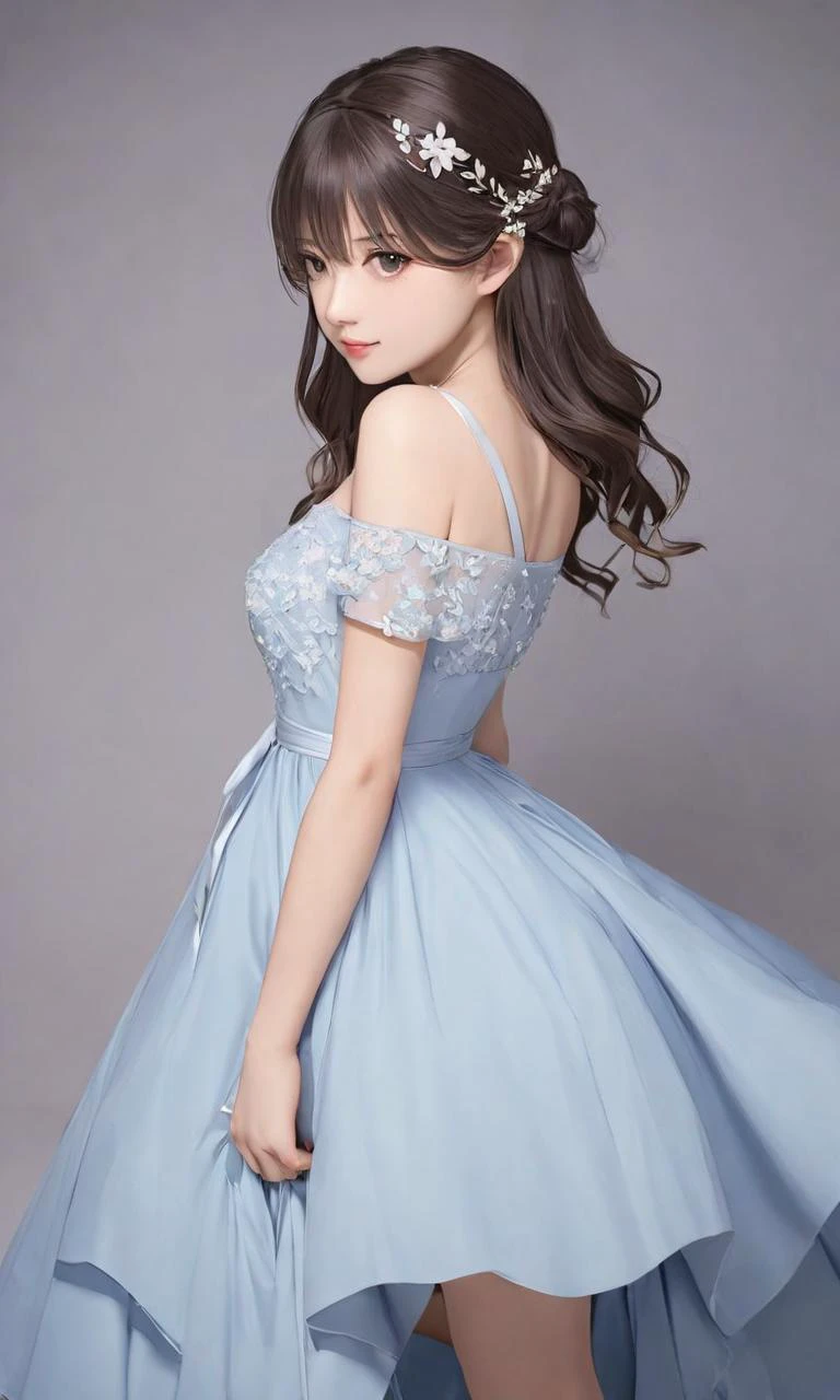 1girl, dress
