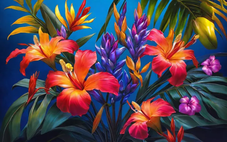 Tropical Flowers, Tungsten Light