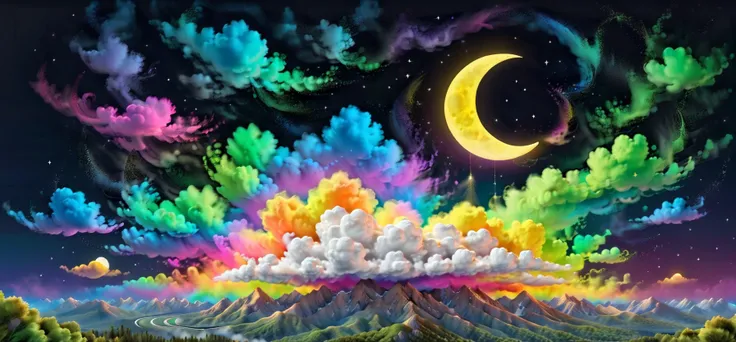 {"prompt": "[Moon shiny Night] One moonshine night As I sat high, Watching digitalized clouds whisk by, The world did bend, My heart did ache To see my Self awoken and awake.Soft vibrant Lens, Ultra High Definition 8K, Detailed and Intricate, vivid colors, Beautiful Lighting, Clean & clear,Photo realistic, photo-realism", "negative_prompt": "bad quality, bad anatomy, worst quality, low quality, low resolution,", "seed": 2486038656, "use_stable_diffusion_model": "irisLuxPolyvalentPrototype_v289VAEIncluded", "clip_skip": true, "use_controlnet_model": null, "use_vae_model": "", "sampler_name": "euler", "width": 1792, "height": 832, "num_inference_steps": 60, "guidance_scale": 14.0, "use_lora_model": "ChalkDustStyleSDXL", "lora_alpha": 1.0, "use_embeddings_model": null, "tiling": null, "use_face_correction": null, "use_upscale": null}