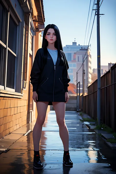 (best quality:1.4),(masterpiece:1.4),(photorealistic:1.4),(Realistic:1.2),(ultra high res, raw photo:1.4),(hdr, hyperdetailed:1.2),(8K:1.2),cinematic photo 1girl,full body,(black long straight hair:1.2),