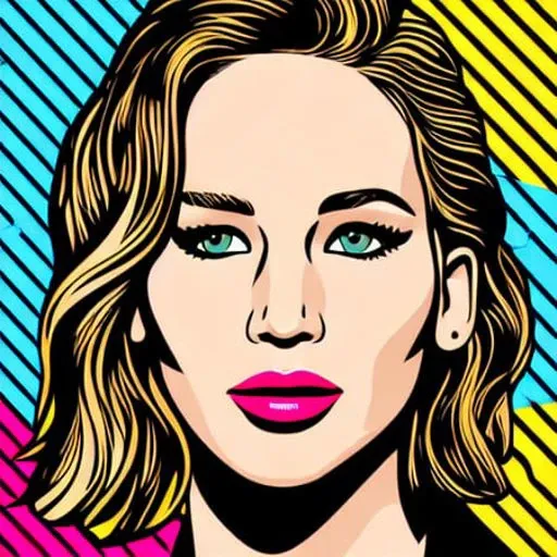 portrait of (person name) in roypop style, digital art, trending on artstation, highly detailed, fine detail, intricate