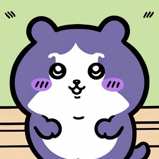 <lyco:tkw15:0.7>,tkw animal,,solo focus, tension,embarrassed face,purple