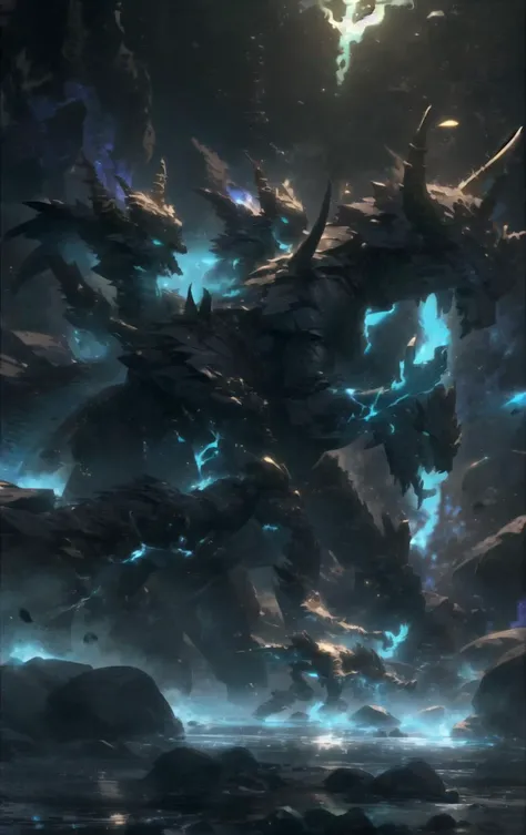 r1ge, dragonborn, glowing cracks, a dynamics Full Shot of a Tiamat's Fanatics <lora:dragonborn_offset:.8@.3,.4@.5> <lora:Dra9onScaleAI:.2@0,.5@.5> <lora:Cracked Skin:1@.3,.6@.5> <lora:r1ge - AnimeRage:.3@.2,.8@.3>