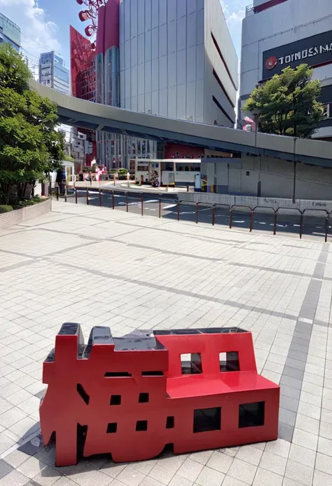 masterpiece, best quality, very aesthetic, absurdres,
Monument, UmedaIsu, scenery, Osaka, Japan, scenery, outdoors, tree, building, sky, lamppost, day, cloud, blue sky, fence, city, real world location, cityscape, realistic, photo background
<lora:osaka_umedaisu_SDXL_V1:1>