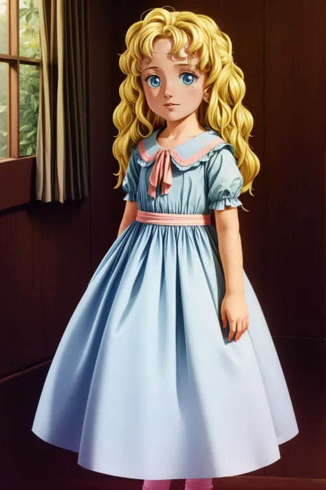 (masterpiece, best quality), <lora:Cynthia001:0.8> Cynthia,1little girl,blonde hair,wavy hair,curly hair,long hair, child, dress,
<lora:add_detail:0.8>,