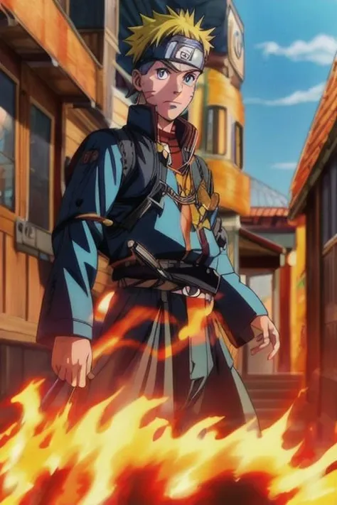 anime artwork, best quality, uzumaki naruto wearing a blue zeybek and sword in belt, anime style, key visual, vibrant, highly detailed, in izmir<lora:add_detail:1> <lora:EgeErkek-10 (3):1> <lora:animemix_v3_offset:1> <lora:Naruto:.6>