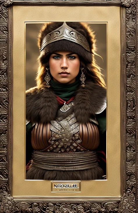 photograph of (((Nickole))) tk_char warrior, highly detailed, award winning image, 16k