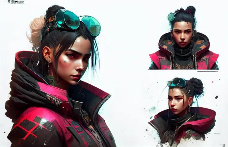 tk_char detailed portrait Young Gangster Girl cyberpunk futuristic ((neon)) tattoes, styled hair Reflective thin sheen film jacket, decorated traditional ornaments by ismail inceoglu dragan bibin hans thoma greg rutkowski Alexandros Pyromallis Nekro Alphonse Mucha Zac Retz illustrated Perfect face, fine details, realistic shaded, fine-face, pretty face, Enki Bilal art type