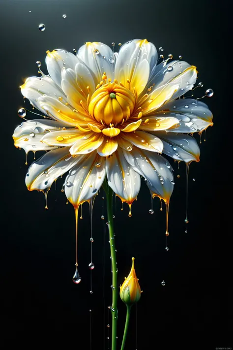ral-melting,<lora:ral-melting:0.85>,<lora:xl_more_art-full_v1:0.5>,
Kim Soo-ja,Realistic,Glass-flowered Dewdrops,Transparent Glass-flowered,Transparent Glass-flowered,Realistically Expressing Flowers,Sparkling Sunshine,One Flower symbolizes breathtaking beauty,Centered in Perfect Composition,Complex Details Showing Unique and Enchanting Elements,Very Detailed Digital Painting,Golden Ratio,Dramatic Lighting,Very Realistic,by Sooja,