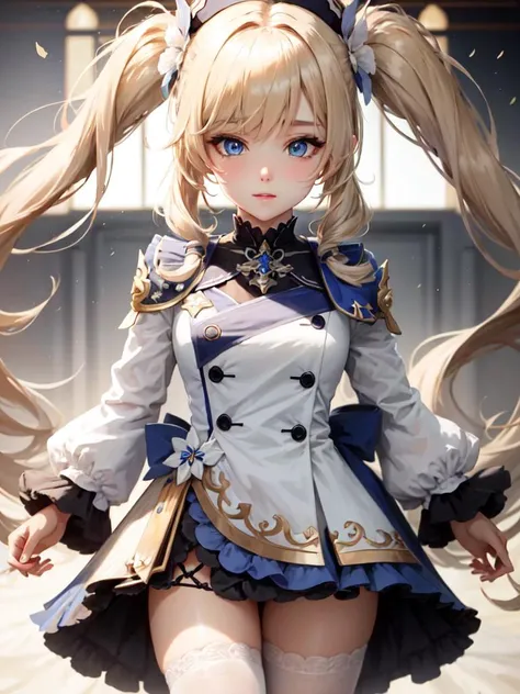 Mechanical Girl masterpiece long Blonde high school girl tall Mechanical Battle Suit whole body Serious face high resolution