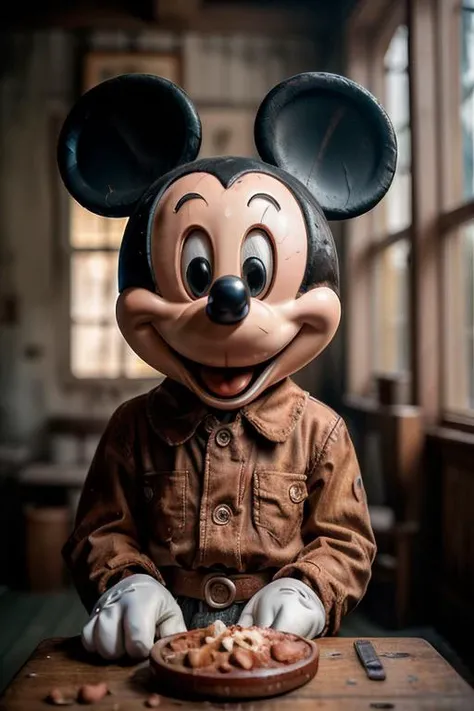 masterpiece, (photorealistic:1.4),mickey mouse, RAW photo, 8k uhd, ((film grain)) , <lora:mickey mouse:0.6>