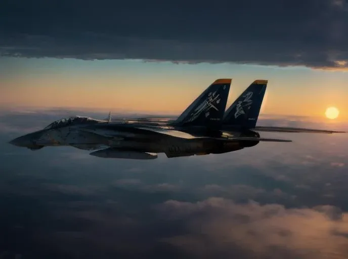 pilot selfie, tom cruse, <lora:F14:0.8> F14 (masterpiece, best quality:1.2), ultra-detailed, (anime style), airfield, runaway ,Japan, Vulcan on background, fujiyama, graphic novel, ((night)), sundown, sunset, low light ,epic, cinematic frame, top gun, carrier deck, (smoke), (foggy), volumetric light, raytraced, flare, hdr, 4k, crew, speed, supersonic , sound barrier, (dark clouds), (rain)