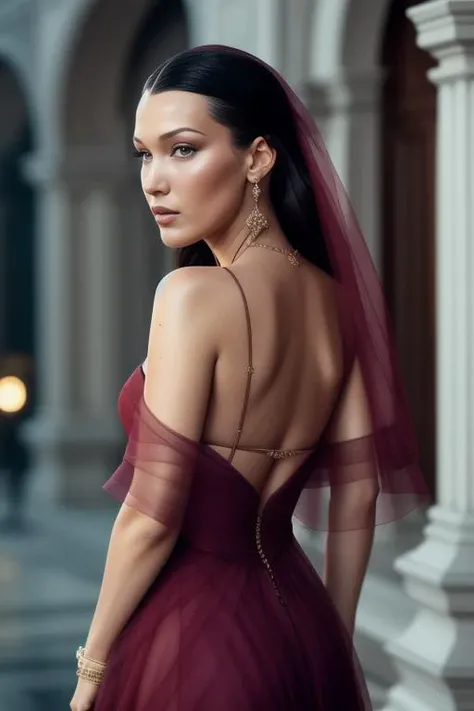BellaHadid, masterpiece, best quality, highest quality, cinematic lighting, (volumetric lighting), extremely detailed CG unity 8k wallpaper, focused, 8k wallpaper, 4k wallpaper, extremely detailed, ultra realistic, photorealistic, sharp focus, absurdres, (HDR:1.2), (high contrast), photograph, detailed and intricate, instagram, portrait, highly detailed, digital painting, artstation, concept art, smooth, sharp focus, illustration, cinematic lighting, Style-Princess, <lora:BellaHadid:0.9>