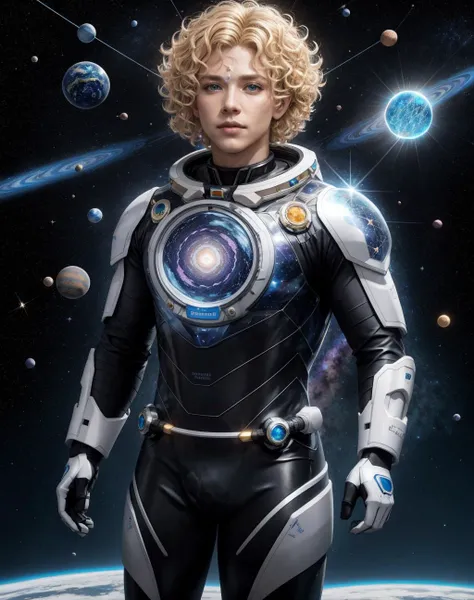 [[[[Style-Glass:0.7]]]],[[[[[with body made of glass]]]]],[[[[A teenage boy:1.2]]]],blonde hair,curly hair,with a whole solar system inside his body,constellation,galaxy,light,lips,moon,planet,realistic,solo,space,star \(sky\),a serious look,heroic pose,<lora:translucent_skin:1.4>,, ((Full-Length Shot))