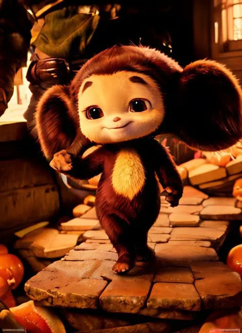 Cute Cheburashka stands on a red background in a superhero costume, glowing mane with orange light, dynamic pose, [by dagasi|ancesra:0.6], [by foxovh|personalami:0.5], [by einshelm|tom_fischbach],cgi, high detail, best quality, yearling baby Sadness, HDR, high quality, high-definition, 8k wallpaper, intricate details, Full-HD,detailed lighting, cinematic lighting
<lora:sleepy_v100:1> smile <lora:Cheburashka:1> <lora:perfecteyes-000007:1>