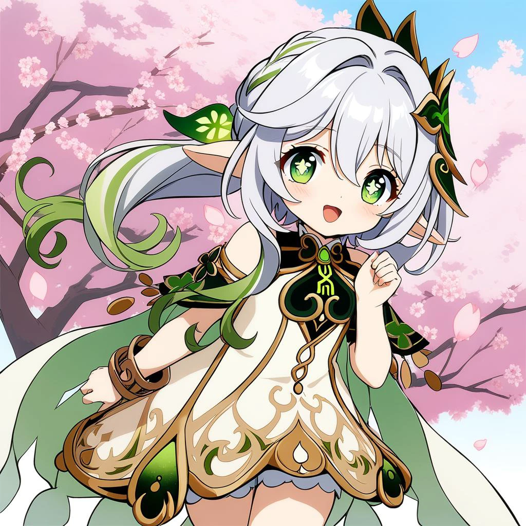 masterpiece,best quality,1girl,knahida \(genshin impact\),cherry blossoms,sailor collar,:d,<lora:飿 ¼__flyx3__éå¡å°å¥³æ¨±(å¨ç»ç)__æ¨ä¹æ¬æ¨±å¤§éä¸ç¥ä¸- Artist Style:0.6>,very aesthetic,