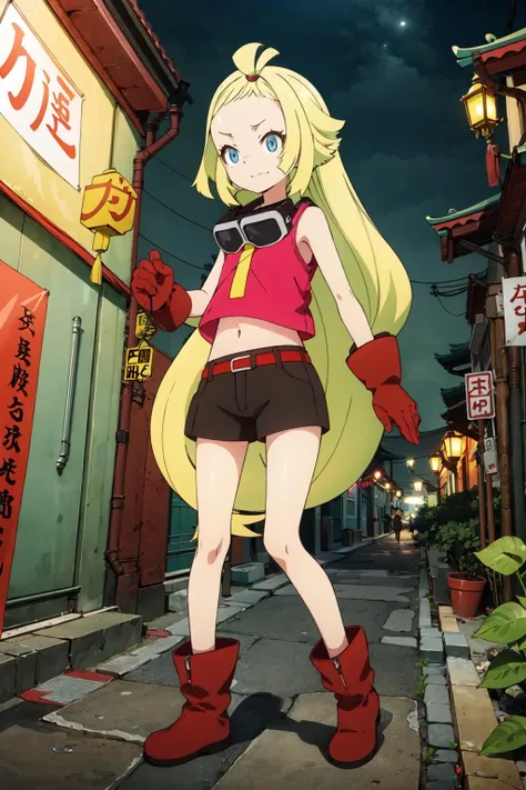 masterpiece, best quality, chinatown, 1girl,night,
<lora:mememphoo:0.8>mememphoo, (chibi:0.5)