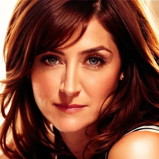 portrait of sashaalexander , looking at viewer, 1girl, cinematic, foreshortening, red hair, solo, depth_of_field, realistic, photorealistic, (ultra-detailed:1.2), detailed light, HDR, <lora:SashaAlexander:1>