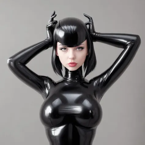 latex girl,