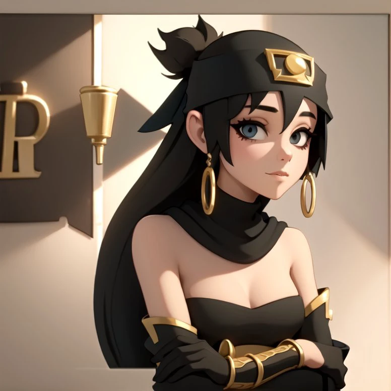 <lora:wakfu-rogue> beautiful female bandit, masterpiece, high detail