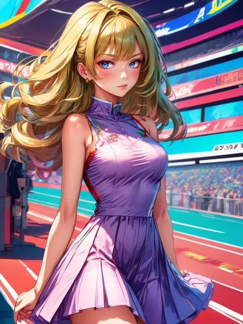 anime artwork woman wearing a tennis dress <lora:xl_tennis_dress-1.0:0.8>, sultry, sexy . anime style, key visual, vibrant, studio anime, highly detailed