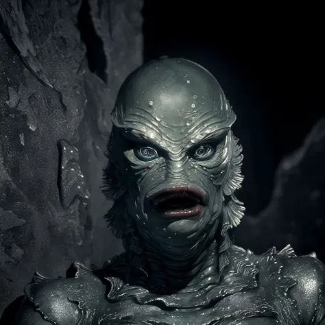 (masterpiece:1.2), (best quality:1.2), (detailed:1.2), close up of gillman, (((looking at viewer))), <lora:gillman:1>, uhd, hdr, photon mapping, radiosity, 8k, subsurface scattering, absurdres, sharp focus, atmospheric, horror art, dread, creepy, fcDetailPortrait