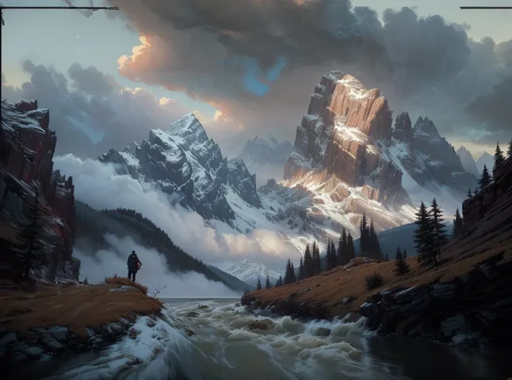 <lora:philipp_urlich:0.70> outdoors, scenery, cloud, no humans, cloudy sky, tree, landscape, mountain,
, by Ed Blinkey, Atey Ghailan, Jeremy Mann, Greg Manchess, Antonio Moro, 
(hyperdetailed:1.2) , (Photorealistic:1.2) , analog style, (detailed background visible:1.2) , (crafted style) (detailed hyperrealism) , (captivating photograph:1.1) , (crafted style) (detailed hyperrealism) , (At heart composition) , (captivating photograph:1.1) , (overwhelming:1.1)