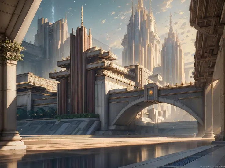 authoritarian, cityscape, scenery, view of a grand city, (masterpiece:1.3), (best quality:1.2), chiaroscuro, ( Unreal Engine, CGI render, Hyperdetailed, scenery, city, vivid colors, deep metallic colors, buildings, train station, mall, central park, residential complex, promenades, wide boulevards, courtyards, realistic, magnificent architecture, ), ultra high quality model, 8k Ultra HD, perfect composition, beautiful detailed intricate insanely detailed octane render, 8 k photography, soft natural volumetric cinematic perfect light, perfect depth of field shot, ray tracing, photometry, beautiful, luminous reflections, rtx on, subspace scattering, (subsurface scattering:1.1), dynamic hdr tone mapping, (volumetric lighting:1.2), (screenspace reflection:0.7), (Physically-Based Rendering:1.35), (Unity Wata environmental lighting:0.4), maximal attention to correctness and detail, 
(uploaded and trending on imgur, pixiv, furaffinity, pinterest, e621, inkbunny, tumblr, deviantart, artstation, ),
((in the style of and art by midjourney, greg rutkowski, Frank Lloyd Wright, James Gurney, Thomas Kinkade, )),
<lora:Authoritarian Architecture (AD):0.85>