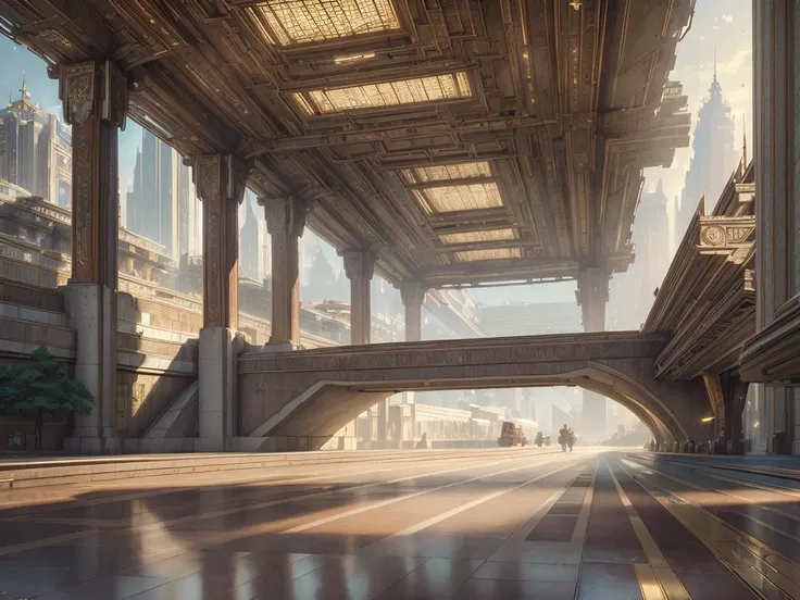 authoritarian, cityscape, scenery, view of a grand city, (masterpiece:1.3), (best quality:1.2), chiaroscuro, ( Unreal Engine, CGI render, Hyperdetailed, scenery, city, vivid colors, deep metallic colors, buildings, train station, mall, central park, residential complex, promenades, wide boulevards, courtyards, realistic, magnificent architecture, ), ultra high quality model, 8k Ultra HD, perfect composition, beautiful detailed intricate insanely detailed octane render, 8 k photography, soft natural volumetric cinematic perfect light, perfect depth of field shot, ray tracing, photometry, beautiful, luminous reflections, rtx on, subspace scattering, (subsurface scattering:1.1), dynamic hdr tone mapping, (volumetric lighting:1.2), (screenspace reflection:0.7), (Physically-Based Rendering:1.35), (Unity Wata environmental lighting:0.4), maximal attention to correctness and detail,
(uploaded and trending on imgur, pixiv, furaffinity, pinterest, e621, inkbunny, tumblr, deviantart, artstation, ),
((in the style of and art by midjourney, greg rutkowski, Frank Lloyd Wright, James Gurney, Thomas Kinkade, )),
<lora:Authoritarian Architecture (AD):0.85>