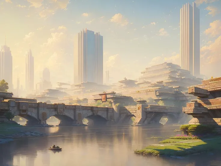 authoritarian, (masterpiece:1.3), (best quality:1.2), chiaroscuro, ( Unreal Engine, CGI render, Hyperdetailed, scenery, city, vivid colors, buildings, idealized American city, busy city center, picturesque parks and greenery areas, gentle city canals, modern era photograph, skyscrapers, ), ultra high quality model, 8k Ultra HD, perfect composition, beautiful detailed intricate insanely detailed octane render, 8 k artistic photography, photorealistic concept art, soft natural volumetric cinematic perfect light, perfect depth of field shot, ray tracing, photometry, metallic deep colors, beautiful,
(uploaded and trending on imgur, pixiv, furaffinity, pinterest, e621, inkbunny, tumblr, deviantart, artstation, ),
((in the style of and art by midjourney, raphael, greg rutkowski, Frank Lloyd Wright, James Gurney, Thomas Kinkade, )),
<lora:Authoritarian Architecture (AD):0.85>
