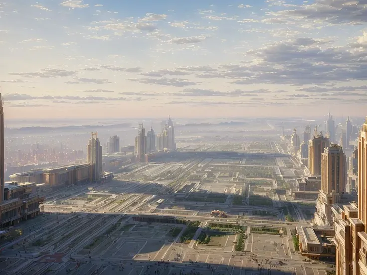 authoritarian, cityscape, scenery, view of a grand city, (masterpiece:1.3), (best quality:1.2), chiaroscuro, ( Unreal Engine, CGI render, Hyperdetailed, scenery, city, vivid colors, buildings, train station, mall, central park, residential complex, promenades, wide boulevards, courtyards, realistic, modern megacity, skyscraper, magnificent architecture, ), ultra high quality model, 8k Ultra HD, perfect composition, beautiful detailed intricate insanely detailed octane render, 8 k photography, soft natural volumetric cinematic perfect light, perfect depth of field shot, ray tracing, photometry, beautiful,
(uploaded and trending on imgur, pixiv, furaffinity, pinterest, e621, inkbunny, tumblr, deviantart, artstation, ),
((in the style of and art by midjourney, greg rutkowski, raphael, Frank Lloyd Wright, James Gurney, Thomas Kinkade, )),
<lora:Authoritarian Architecture (AD):1>
