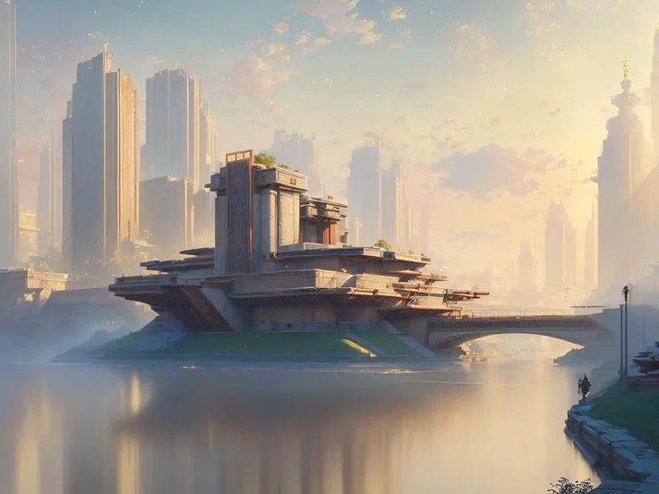 authoritarian, (masterpiece:1.3), (best quality:1.2), chiaroscuro, ( Unreal Engine, CGI render, Hyperdetailed, scenery, city, vivid colors, buildings, idealized American city, busy city center, picturesque parks and greenery areas, gentle city canals, modern era photograph, skyscrapers, ), ultra high quality model, 8k Ultra HD, perfect composition, beautiful detailed intricate insanely detailed octane render, 8 k artistic photography, photorealistic concept art, soft natural volumetric cinematic perfect light, perfect depth of field shot, ray tracing, photometry, metallic deep colors, beautiful,
(uploaded and trending on imgur, pixiv, furaffinity, pinterest, e621, inkbunny, tumblr, deviantart, artstation, ),
((in the style of and art by midjourney, raphael, greg rutkowski, Frank Lloyd Wright, James Gurney, Thomas Kinkade, )),
<lora:Authoritarian Architecture (AD):0.85>