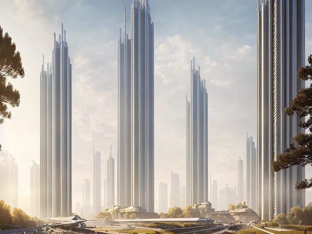 authoritarian, (masterpiece:1.3), (best quality:1.2), chiaroscuro, ( Unreal Engine, CGI render, Hyperdetailed, scenery, city, vivid colors, buildings, idealized American city, busy city center, picturesque parks and greenery areas, gentle city canals, modern era photograph, skyscrapers, ), ultra high quality model, 8k Ultra HD, perfect composition, beautiful detailed intricate insanely detailed octane render, 8 k artistic photography, photorealistic concept art, soft natural volumetric cinematic perfect light, perfect depth of field shot, ray tracing, photometry, metallic deep colors, beautiful,
(uploaded and trending on imgur, pixiv, furaffinity, pinterest, e621, inkbunny, tumblr, deviantart, artstation, ),
((in the style of and art by midjourney, raphael, greg rutkowski, Frank Lloyd Wright, James Gurney, Thomas Kinkade, )),
<lora:Authoritarian Architecture (AD):0.85>