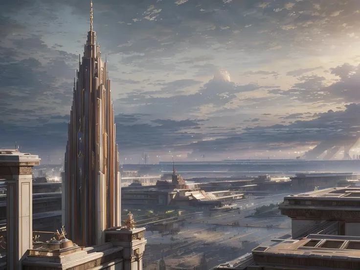 authoritarian, cityscape, scenery, view of a grand city, (masterpiece:1.3), (best quality:1.2), chiaroscuro, ( Unreal Engine, CGI render, Hyperdetailed, scenery, city, vivid colors, deep metallic colors, buildings, central park, promenades, wide boulevards, courtyards, realistic, modern megacity, skyscraper, magnificent architecture, monumental architecture, ), ultra high quality model, 8k Ultra HD, perfect composition, beautiful detailed intricate insanely detailed octane render, 8 k photography, soft natural volumetric cinematic perfect light, perfect depth of field shot, ray tracing, photometry, beautiful, luminous reflections, rtx on, subspace scattering, (subsurface scattering:1.1), dynamic hdr tone mapping, (volumetric lighting:1.2), (screenspace reflection:0.7), (Physically-Based Rendering:1.35), (Unity Wata environmental lighting:0.4), maximal attention to correctness and detail,
(uploaded and trending on imgur, pixiv, furaffinity, pinterest, e621, inkbunny, tumblr, deviantart, artstation, ),
((in the style of and art by midjourney, greg rutkowski, raphael, Frank Lloyd Wright, James Gurney, Thomas Kinkade, )),
<lora:Authoritarian Architecture (AD):1>