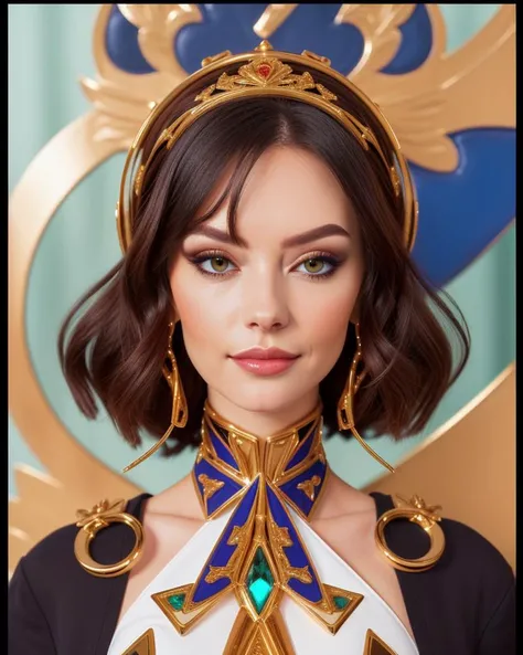 solo, young, 20yo, happy_or_flirty, tilted_head or_looking_up_or_down, vibrant_colors, fashion_closeup, unique_closeup_portrait_of hadesstyle1 BREAK
<QUALITY_PROMPT>
Refiner: CyberRealistic5.0