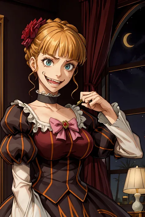 evil smile,1girl, beatrice1