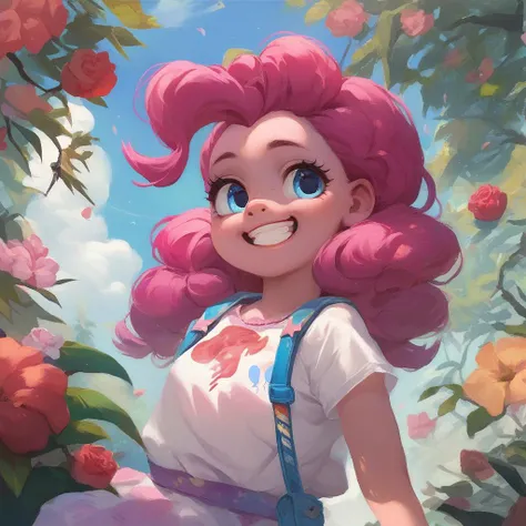 score_9, score_8_up, score_7_up, score_6_up, score_5_up, source anime, pinkie pie, rating_safe, cute face, <lora:LegendsofRuneterraXL:1>