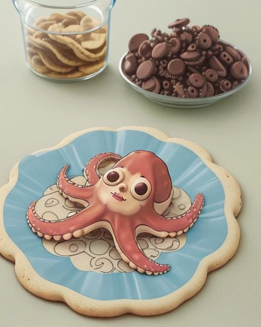(masterpiece, highest quality), Splatoon Girl, beautiful face, Nyotaimori, Food for the body, Sweets for the body、Cake on the body、Lots of cream on the body、 in food, inside the container, Cream container、sleeping on one's back, A body covered in cream、big and cute eyes、beautiful eyes、big breasts、cheek、Lipstick、sexy smile、